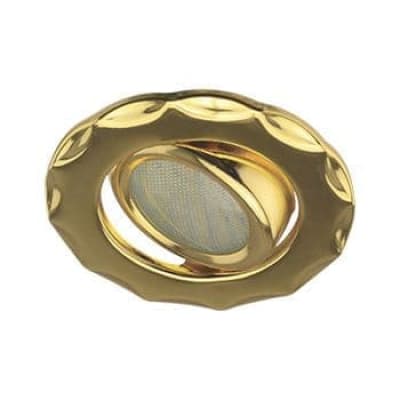 Встраиваемый светильник Ecola MR16 DH07 GU5.3 золото FI1602EFS