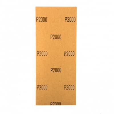 Шлифлист на бумажной основе, P 2000, 115 х 280 мм, 5 шт., водостойкий Matrix 757063