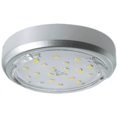 Ecola GX53 5356 Накладной Легкий Серебро (светильник) 18x95 FS5356ECD