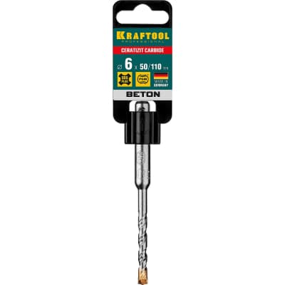 KRAFTOOL Бур SDS-plus 6 х 110 мм 29320-110-06_z02
