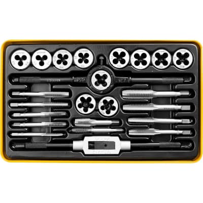 Набор метчиков и плашек STAYER 24 предмета MaxCut 28020-H24