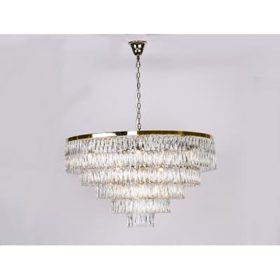 Подвесная люстра Newport 10120 10129+17/C gold