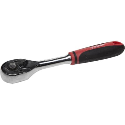 Трещотка для торцовых головок ЗУБР 3/8", 72 зубца, Cr-V сталь 27736-3/8