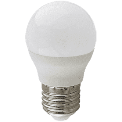 Ecola globe LED Premium 10,0W G45 220V E27 4000K шар (композит) 82x45 K7QV10ELC