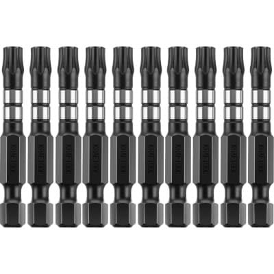 Биты TORX KRAFTOOL TX30, 50 мм, 10 шт 26195-30-50-S10