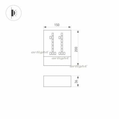 Архитектурная подсветка Arlight SIGN 031060