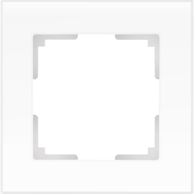 Рамка на 1 пост Werkel Favorit WL01-Frame-01  белый матовый W0011105 