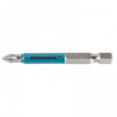 Набор бит РН2 х 60, сталь S2, 10 шт. Gross 11300
