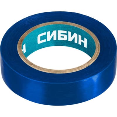 Изоляционная лента пвх СИБИН 15 мм х 10 м 1235-7