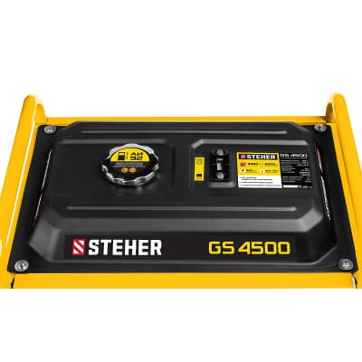 GS-4500 бензиновый генератор, 3300 Вт, STEHER GS-4500
