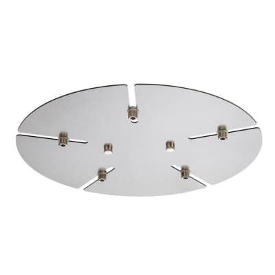 Потолочная база D350-5 NICKEL Crystal Lux
