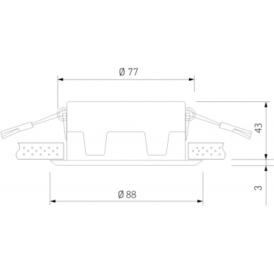 Точечный светильник Elektrostandard Basic 25082/LED