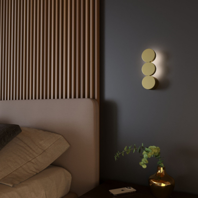 Настенный светильник Elektrostandard Brioni 40130/LED золото