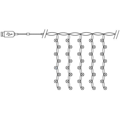 Гирлянда Feron CL591 41638