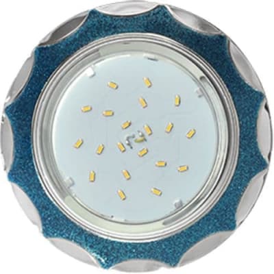 Встраиваемый светильник Ecola H4 DL3902 GX53 Синий FB53STECB