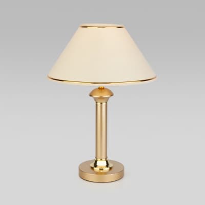 Интерьерная настольная лампа Lorenzo 60019/1 перламутровое золото Eurosvet
