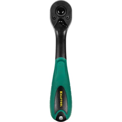Трещотка для торцовых головок KRAFTOOL 1/4", 72 зубца, Cr-V сталь 27796-1/4_z02