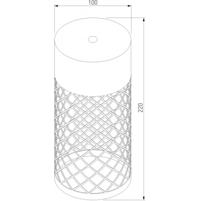 Наземный светильник Elektrostandard Ombra 35179/S
