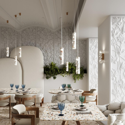 Настенный светильник Odeon Terrazzo 7012/12WL