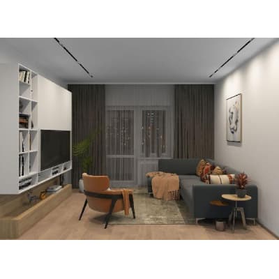 Трековый светильник Smart DK8001-BK Denkirs