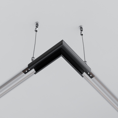 Коннектор угловой Maytoni Accessories for tracks Exility TRAM034CL-R-41B