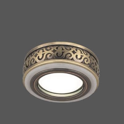 Встраиваемый светильник Gauss Backlight BL093 бронза/белый GU5.3 3W Led 3000K