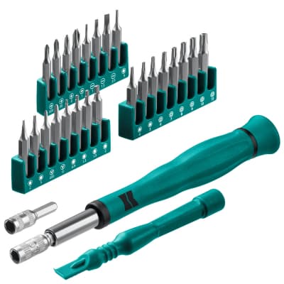 Precision-28 отвертка для точных работ со сменными битами 28 предм., KRAFTOOL 25677