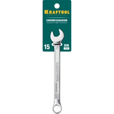 Комбинированный гаечный ключ 15 мм, Kraftool 27079-15_z01
