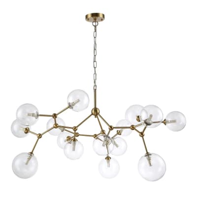 Подвесная люстра Crystal Lux Maximo SP15 Bronze