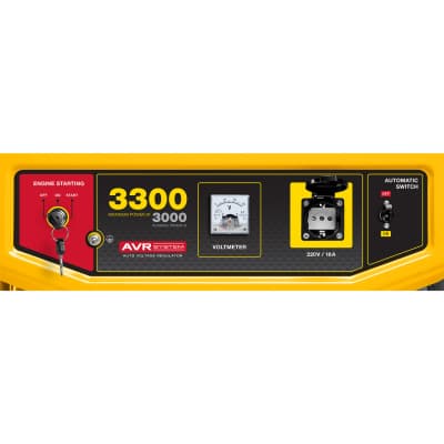 GS-4500 бензиновый генератор, 3300 Вт, STEHER GS-4500