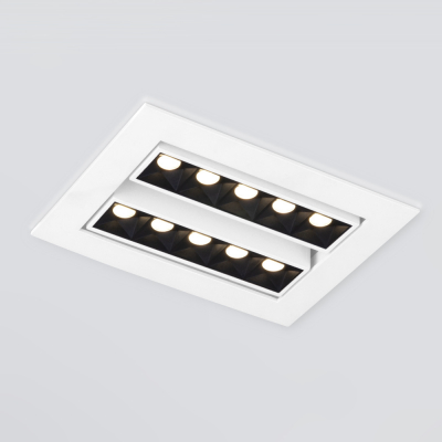 Точечный светильник Elektrostandard Tekki 9923 LED 20W 4200K белый/черный