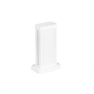 Универсальная мини-колонна алюминиевая с крышкой из алюминия 1 секция, высота 0,3 метра, цвет белый Legrand 653100