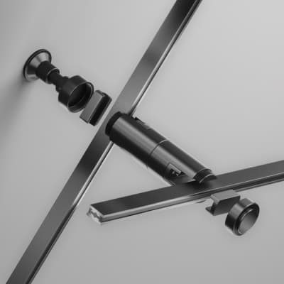 Крепление настенное Maytoni Accessories for tracks Flarity TRA155CW-D1-B