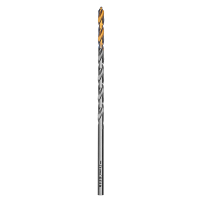 Сверло спиральное по металлу 4,5 х 126 мм, Р6М5, Golden Tip, удлиненное Denzel 718252