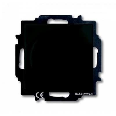 Светорегулятор поворотно-нажимной 60-400 Вт для л/н ABB BJB Basic 55 Шато (чёрн)