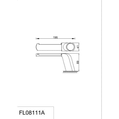 Бумагодержатель  с крышкой RUSH Flores (FL08111A)