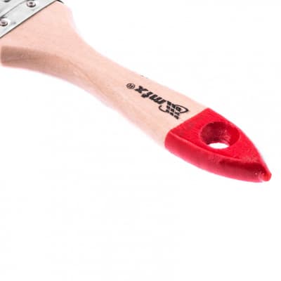Кисть плоская Стандарт 1,5 (38 мм), натуральная щетина, деревянная ручка MTX 82525