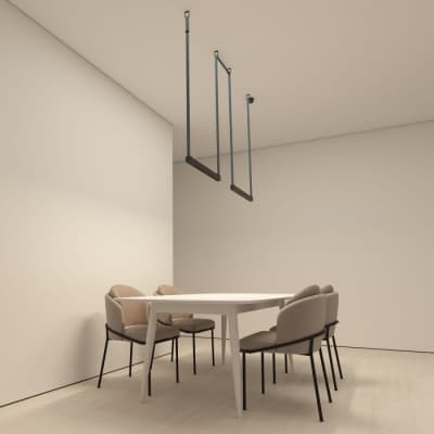 Трековый светильник Denkirs BELTY GRILL DK5573-BK