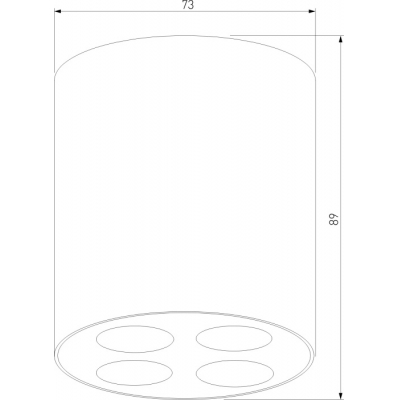 Точечный светильник Elektrostandard Points 25111/LED