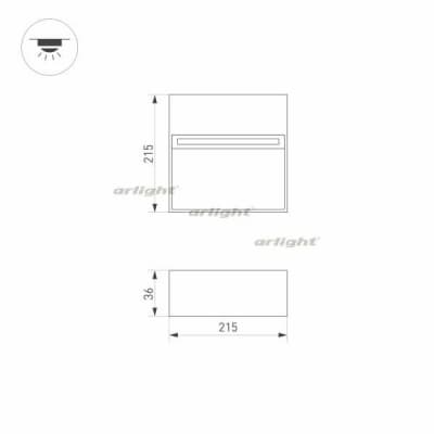 Архитектурная подсветка Arlight TRACE 029958