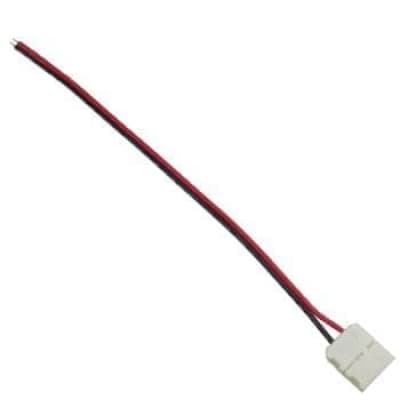 Ecola LED strip connector соед. кабель с одним 2-х конт. зажимным разъемом 10mm 15 см. уп. 3 шт. SC21C1ESB