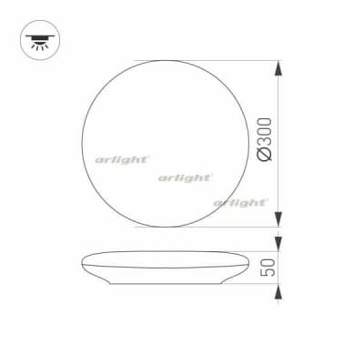 Потолочный светильник Arlight FRISBEE 030162