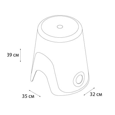 Корзина для белья FIXSEN Wendy 2в1 белая (FX-7073-02)