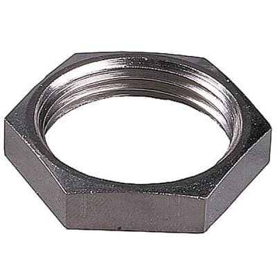 Контргайка GENERAL FITTINGS 1", никелированная латунь 51095-1