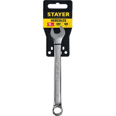 Комбинированный гаечный ключ STAYER 11 мм 27081-11_z01