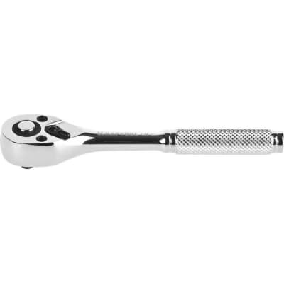 Трещотка для торцовых головок KRAFTOOL 1/4", 72 зубца, Cr-V сталь, цельнометаллическая 27793-1/4_z02