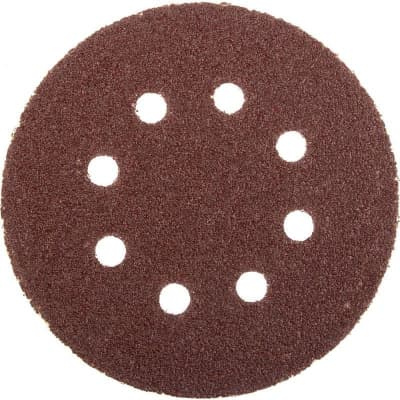 Круг из абразивной бумаги перфорированный STAYER 125 мм/ №40, 5 шт. 3580-125-040