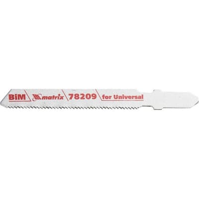 Полотна для электролобзика по металлу, 3 шт, T118AF, 55 х 1,2 мм, Bimetal Matrix Professional 78209