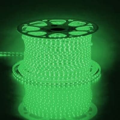 Светодиодная лента Ecola LED Strip STD 14.4W/m 220V IP68 60Led/m зеленый SA5G14ESB