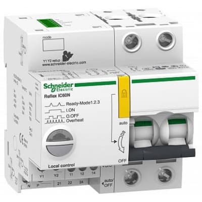 SE Acti 9 Smartlink Reflex iC60N Автоматический выключатель с дистанционным приводом 2P 25A C Ti24 A9C62225